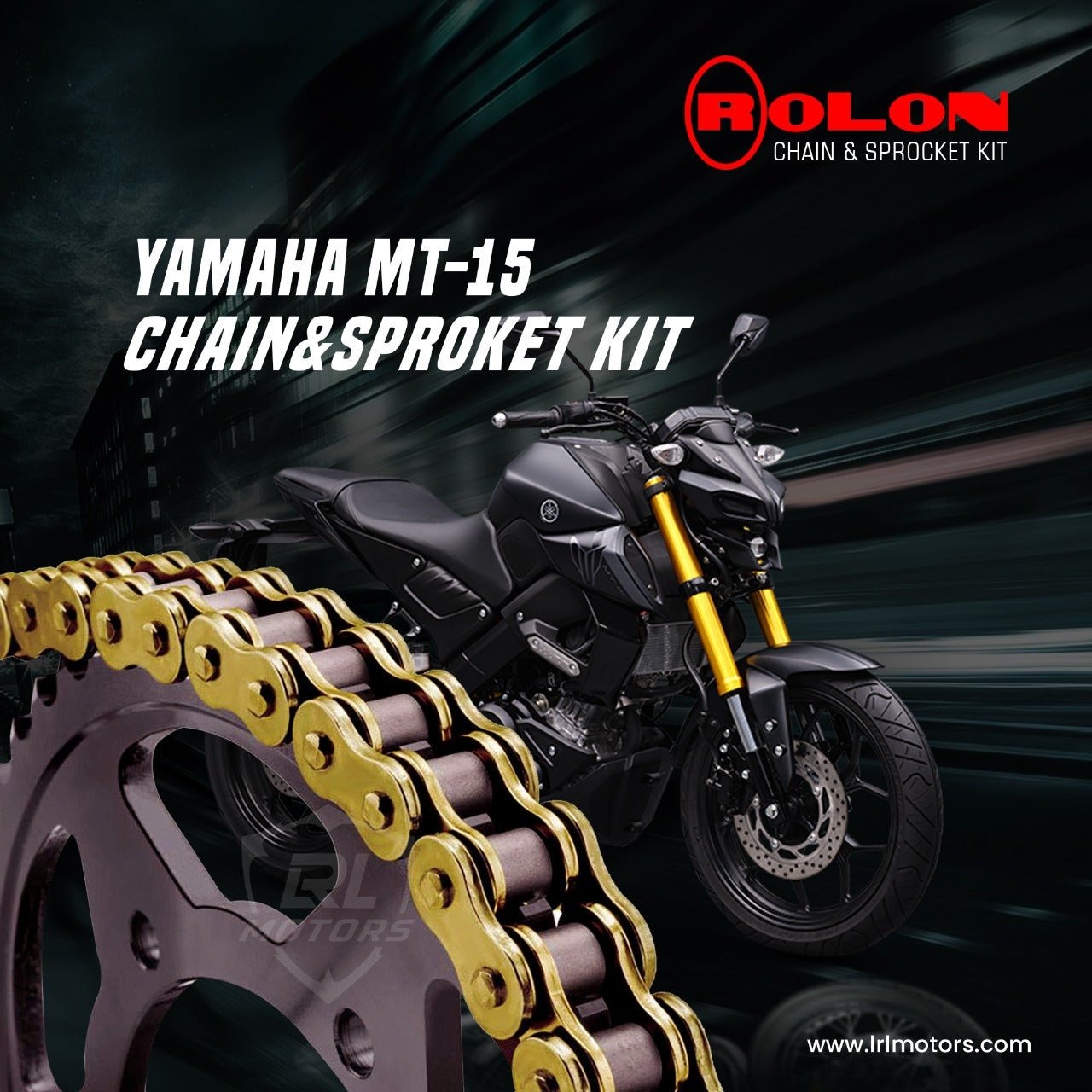 ROLON-MT15-CHAIN SPROCKET KIT